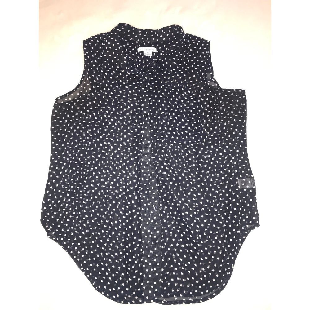 Liz Claiborne Sleeveless Shirt Size‎ L